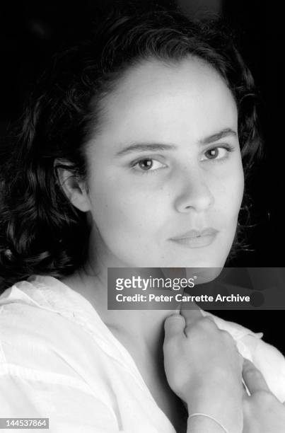 1980s: Australian actress Rebecca Rigg poses during a photo shoot in the late 1980s in Sydney, Australia.