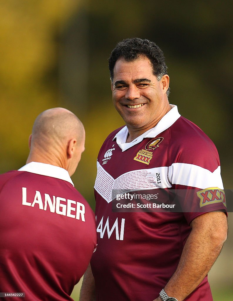 Queensland Maroons Training Session