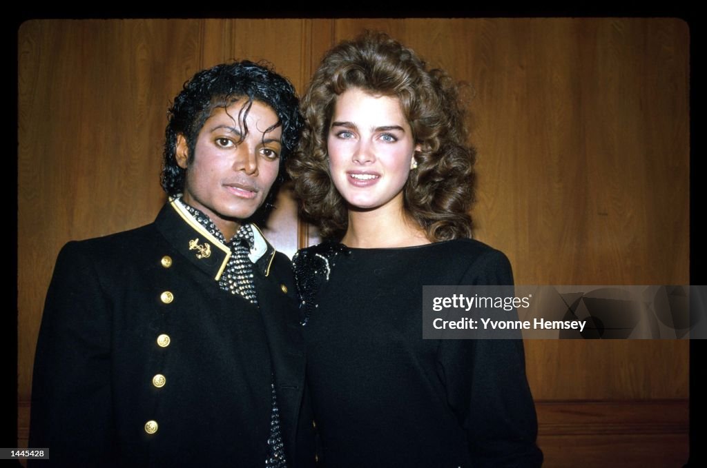 Michael Jackson With Brooke Shields