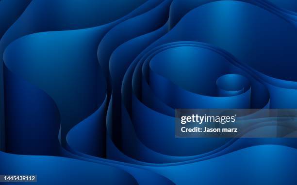 3d rendering abstract background - dark blue stock-fotos und bilder