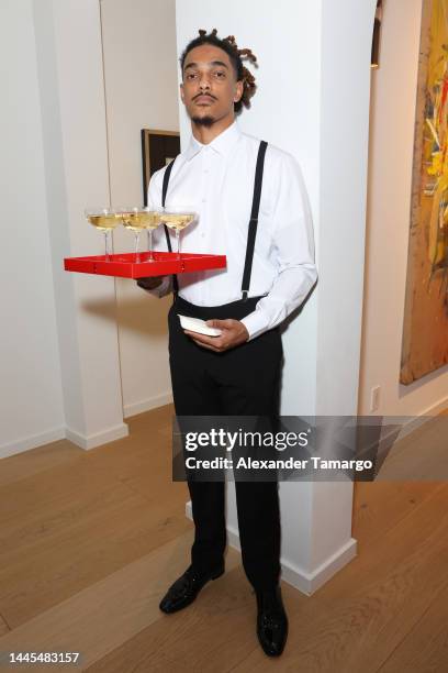 Drinks are served as ICA Miami, W Magazine, AND Christian Louboutin Host a Supper in Honor of the ICA Miami Exhibiting Artists on November 28, 2022...