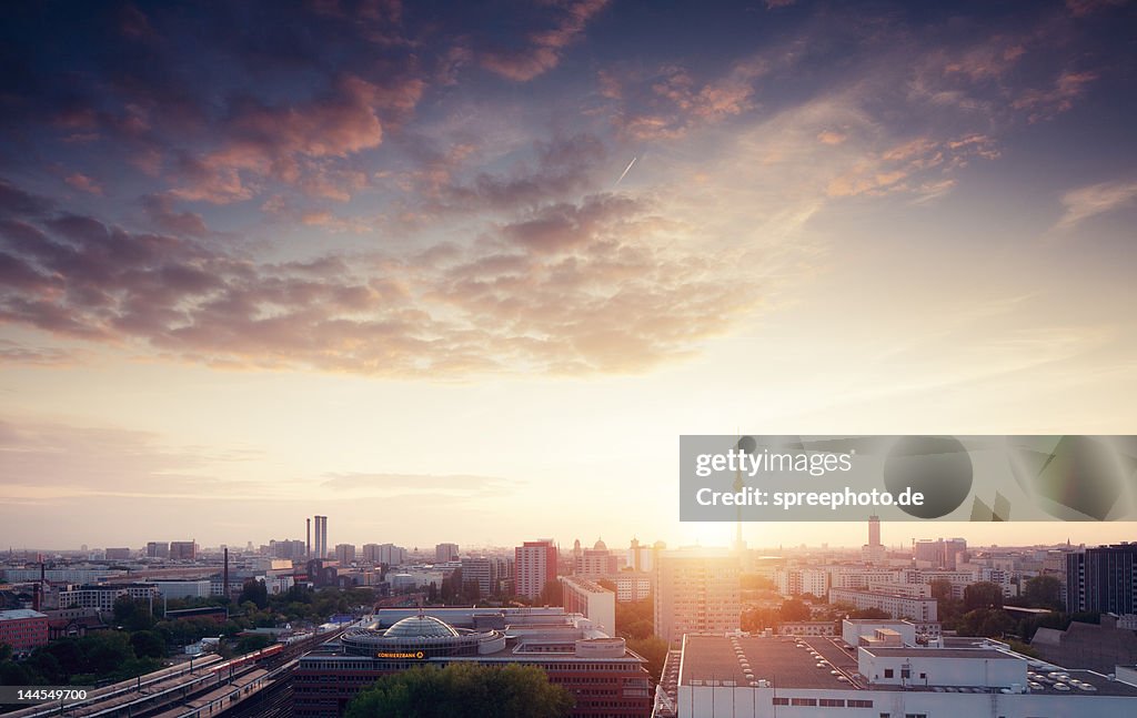Berlin city skyline