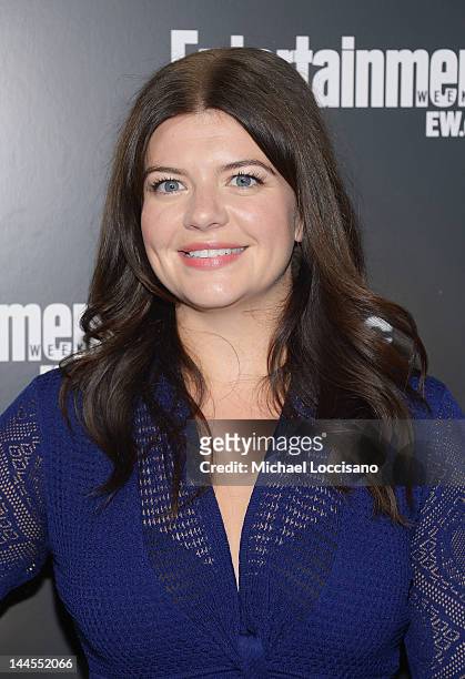 Actress Casey Wilson attends the Entertainment Weekly & ABC-TV Up Front VIP Party at Dream Downtown on May 15, 2012 in New York City.