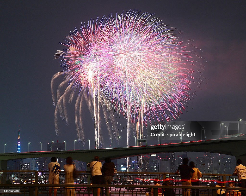 Tokyo fireworks festival