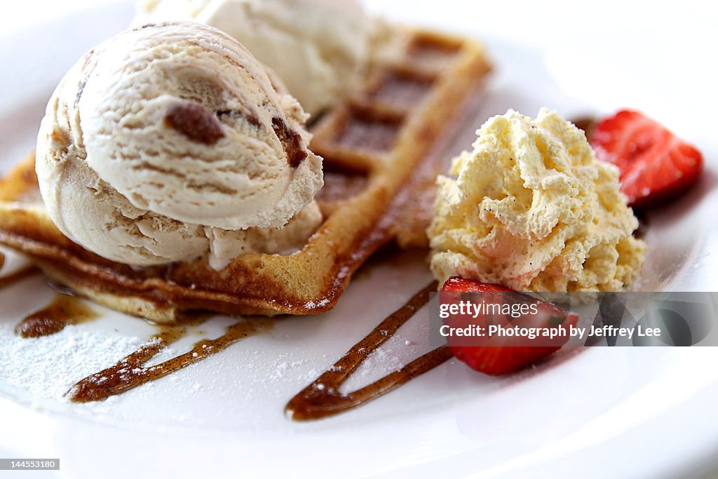 Rum & Raisin Waffles