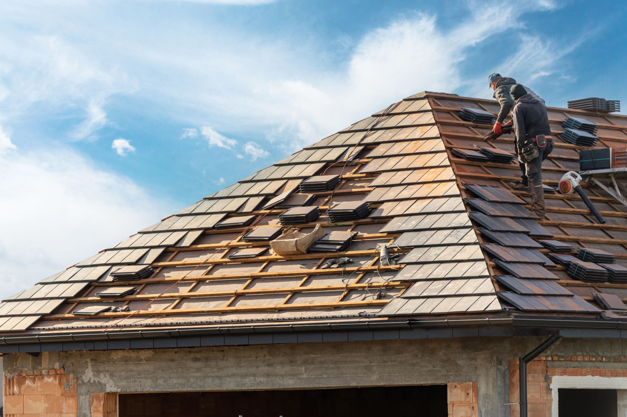 pitched roof replacement