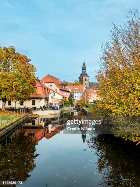 bad berka, city in thuringia, germany - thuringia stock pictures, royalty-free photos & images