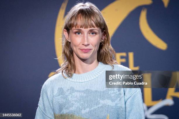 Actress Ingrid Garcia-Jonsson attends the 'El Aguila-Nidos' photocall at Green Patio on November 29, 2022 in Madrid, Spain.