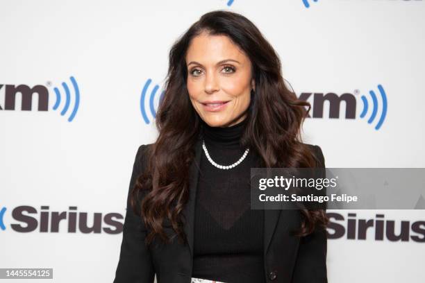 Bethenny Frankel visits SiriusXM Studios on November 29, 2022 in New York City.