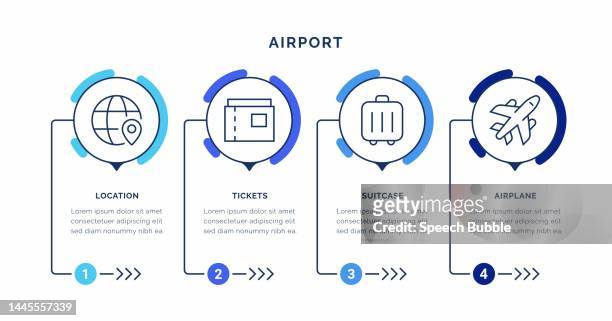 flughafen-infografik-konzepte - arrival departure board stock-grafiken, -clipart, -cartoons und -symbole
