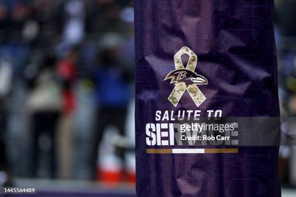 ravens salute to service game 2022
