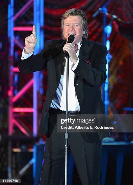 Singer Peter Noone performs at the 60th Annual BMI Pop Music Awards on May 15, 2012 in Beverly Hills, California.