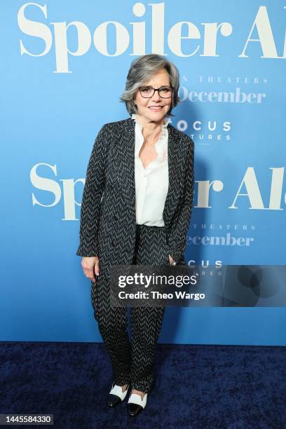 Sally Field attends the "Spoiler Alert" New York Premiere at Jack H. Skirball Center for the Performing Arts on November 29, 2022 in New York City.