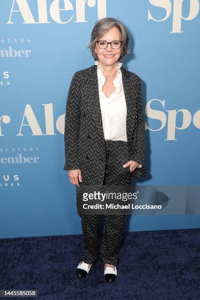 Sally Field attends the "Spoiler Alert" New York Premiere at Jack H. Skirball Center for the Performing Arts on November 29, 2022 in New York City.