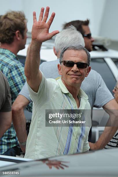 Tony Plana is sighted on the set of "Pain and Gain" on May 15, 2012 in Miami, Florida.