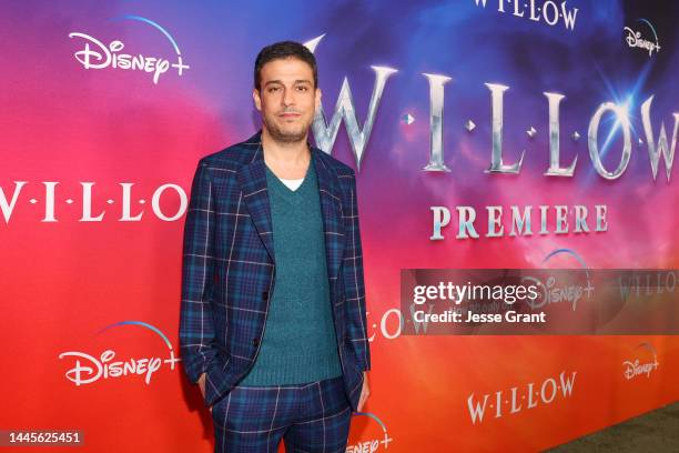 Jonathan Kasdan attends Lucasfilm and Imagine Entertainment's "Willow" Series Premiere in Los Angeles, California on November 29, 2022. The series...