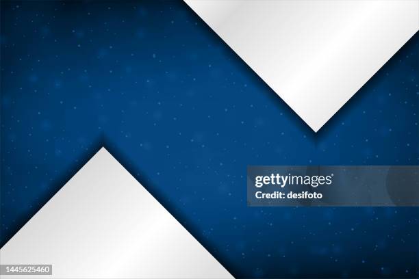 blank empty glittery navy blue and white zig zag futuristic pattern three dimensional high society design background - bling background stock illustrations