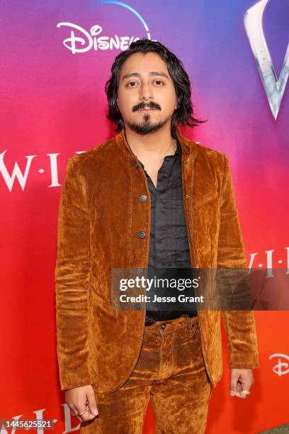 Tony Revolori attends Lucasfilm and Imagine Entertainment's "Willow" Series Premiere in Los Angeles, California on November 29, 2022. The series...