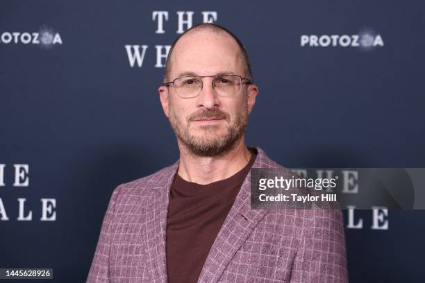Darren Aronofsky attends a New York screening of "The Whale" at Alice Tully Hall, Lincoln Center on November 29, 2022 in New York City.