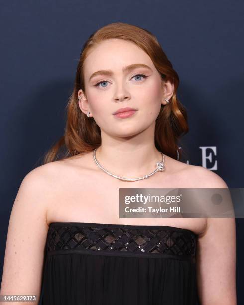 Sadie Sink attends a New York screening of "The Whale" at Alice Tully Hall, Lincoln Center on November 29, 2022 in New York City.