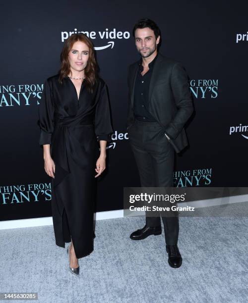 Jack Falahee arrives at the Los Angeles Premiere Of Prime Video's "Something From Tiffany's" at AMC Century City 15 on November 29, 2022 in Century...