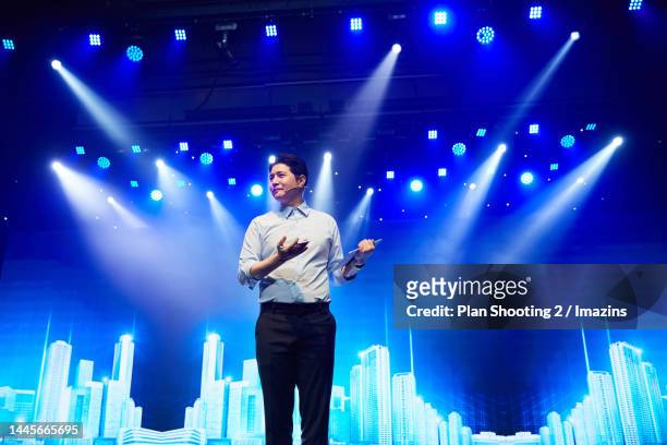 male, seminar, corporate, businessman, presentation, podium, conference, speech - conference event stage stock pictures, royalty-free photos & images