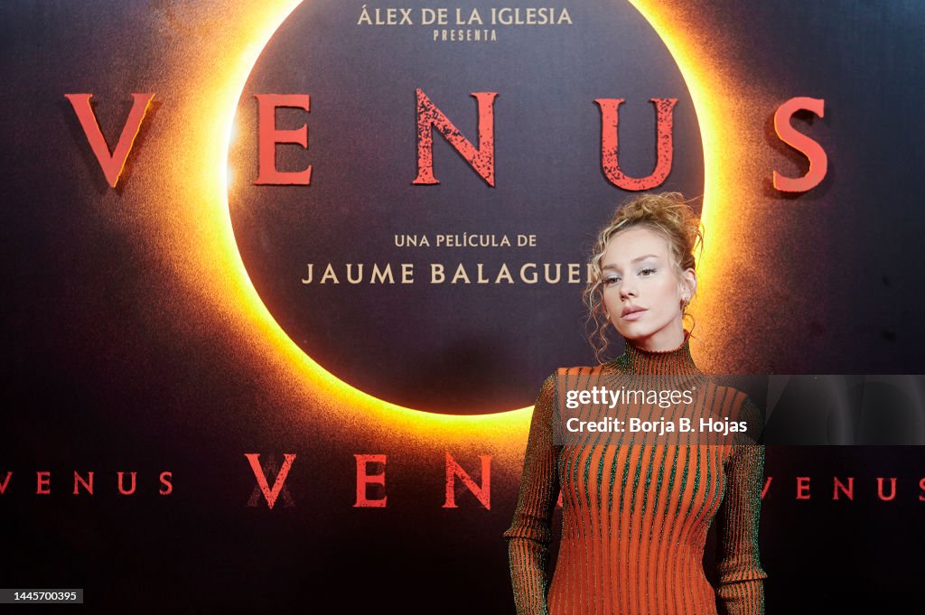 Actress Ester Exposito attends to 'Venus' photocall in Madrid on