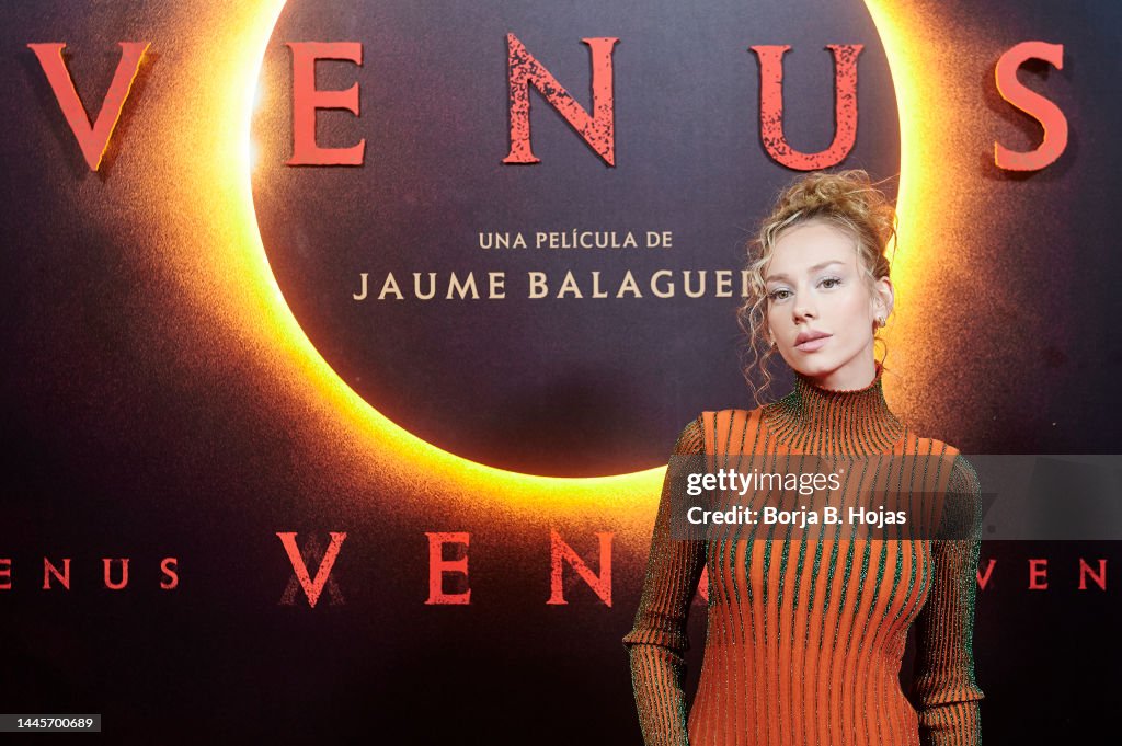 Actress Ester Exposito attends to 'Venus' photocall in Madrid on