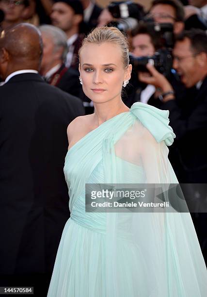 Jury member and actress Diane Kruger attends the Opening Ceremony and "Moonrise Kingdom" Premiere during the 65th Annual Cannes Film Festival at the...