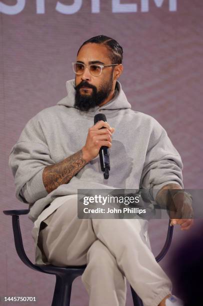 Jerry Lorenzo speaks during BoF VOICES 2022 at Soho Farmhouse on November 30, 2022 in Chipping Norton, England.