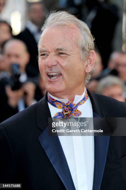 Actor Bill Murray attends opening ceremony and "Moonrise Kingdom" premiere during the 65th Annual Cannes Film Festival at Palais des Festivals on May...