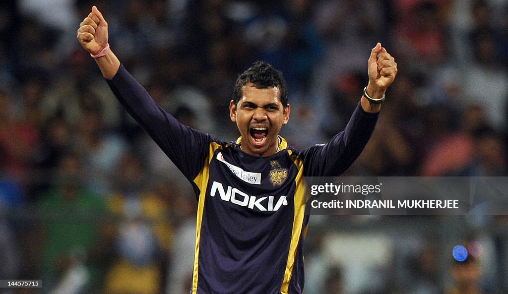 Kolkata Knight Riders cricketer Sunil Na