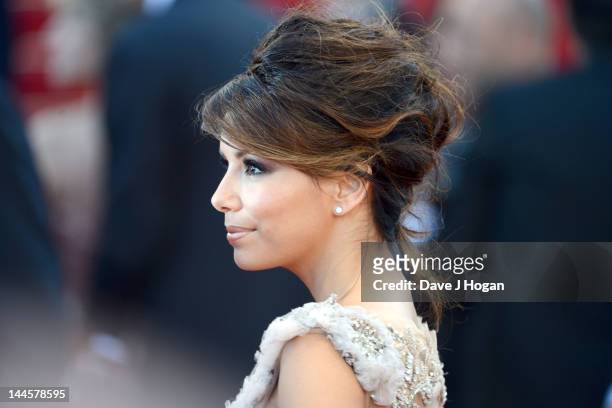 Eva Longoria attends opening ceremony and "Moonrise Kingdom" premiere during the 65th Annual Cannes Film Festival at Palais des Festivals on May 16,...