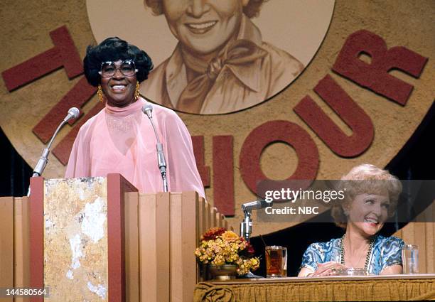 Betty White" Episode 506 -- Pictured: LaWanda Page, roastee Betty White, 31st May 1978. --