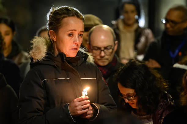 GBR: Interfaith Vigil Held For Knife Crime Victims