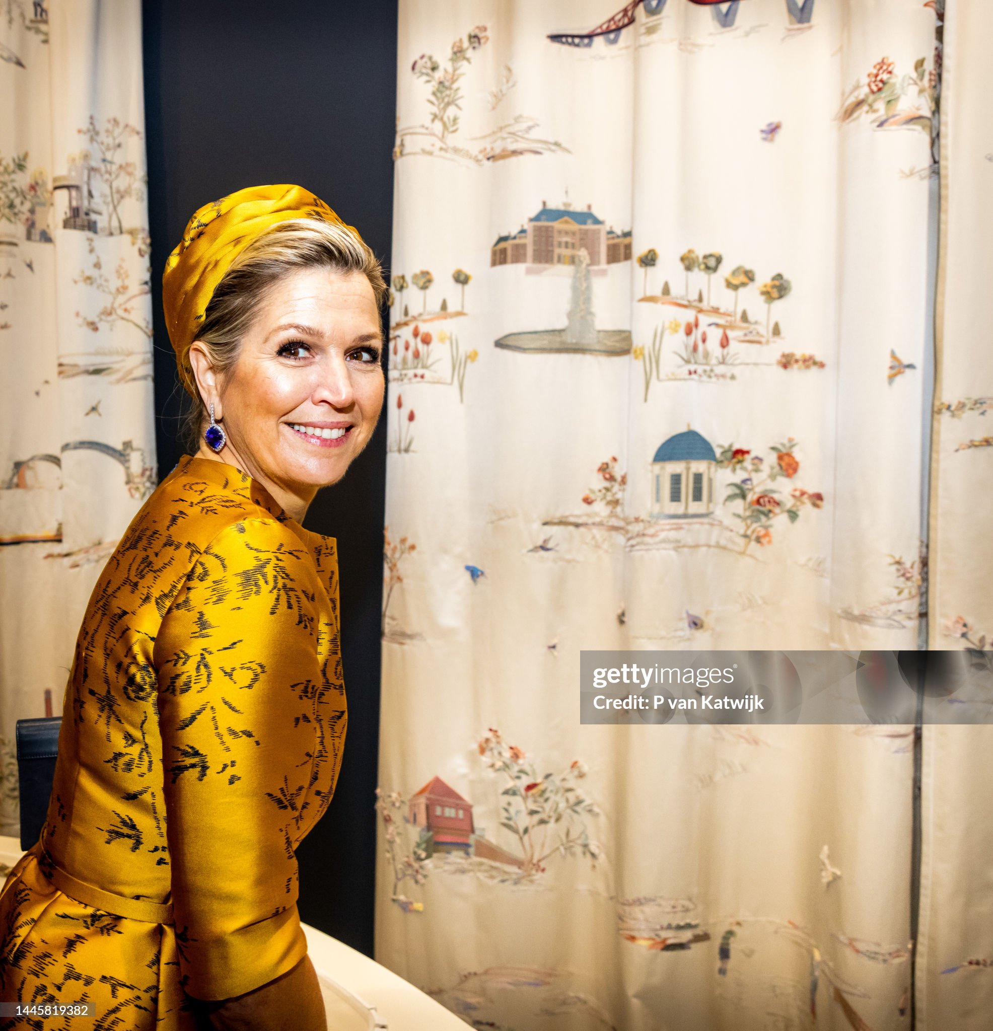 queen-maxima-of-the-netherlands-visits-textile-museum-to-present-her-new-curtains-for-palace.jpg?s=2048x2048&w=gi&k=20&c=nJ2K50C6oH311QlJI1m6-5ITIfpWu_XgPaB7yuyHVrQ=