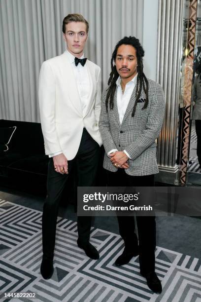 Lucky Blue Smith and Luka Sabbat attend Ralph's Club by Ralph Lauren, hosted by Luka Sabbat and Lucky Blue Smith at The Claridge's Brook Street on...