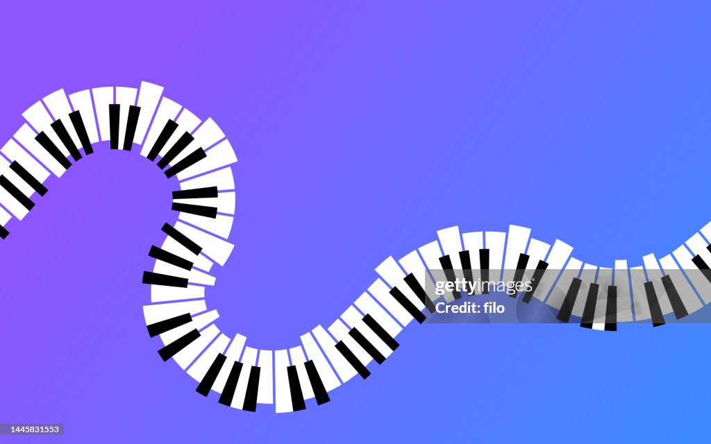 Fond de piano Keys