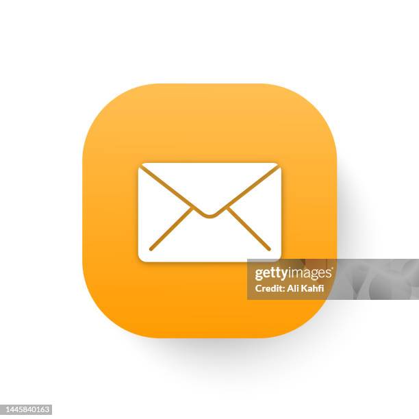 mail icon - contact us vector stock illustrations