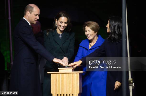 Prince William, Prince of Wales and Catherine, Princess of Wales, join Governor Elect Maura Healy and the Mayor of Boston, Michelle Wu formally kick...