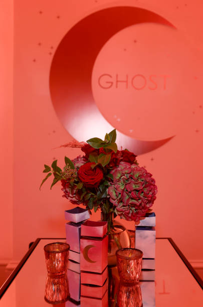 GBR: Ghost Fragrances Christmas Skate At Somerset House London