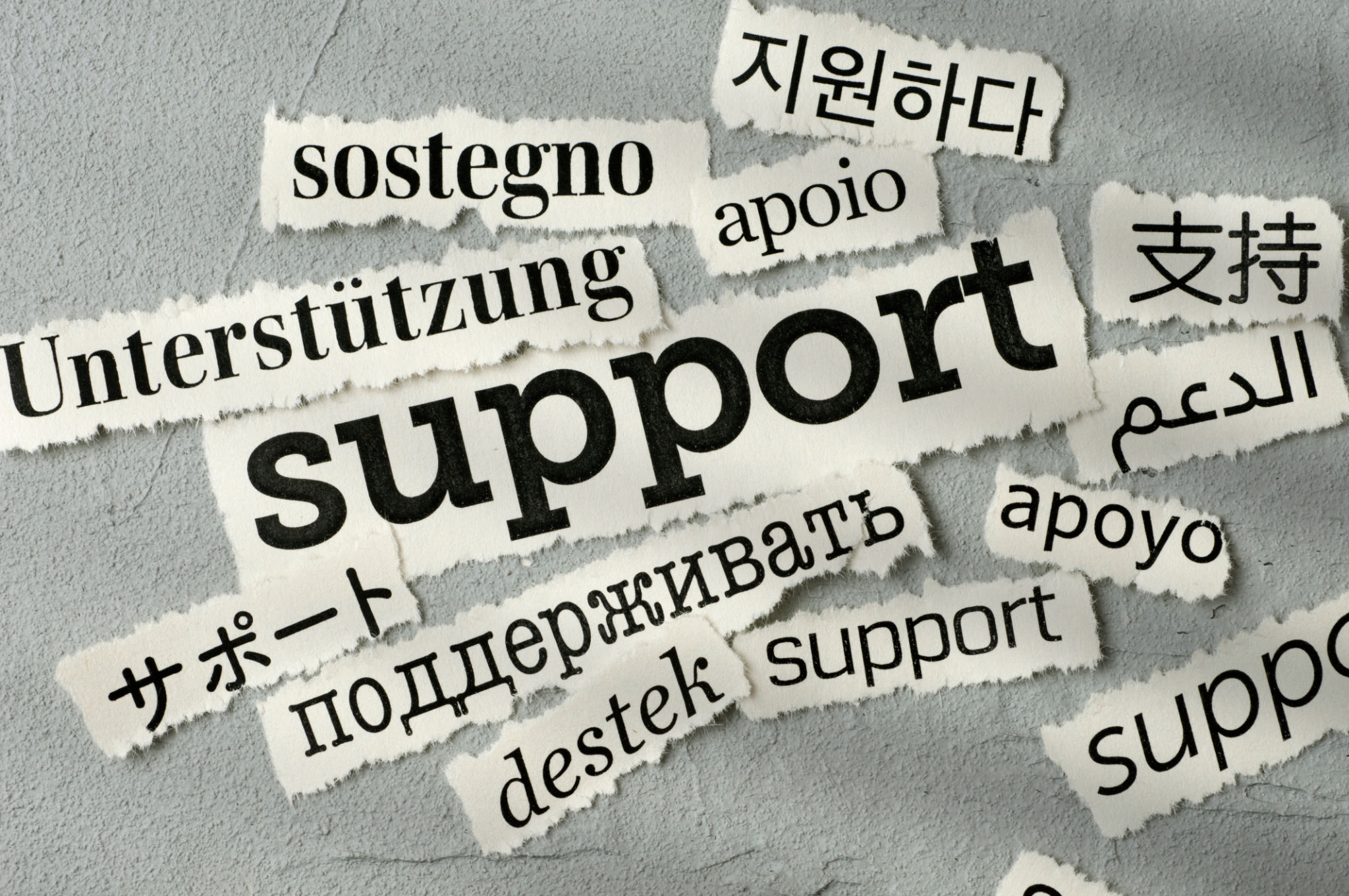 Multilingual: Support Multilingual: Support