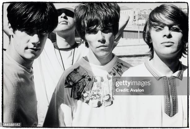 Stone Roses Photography 222 Portrait Of The Stone Roses Stock Photos, High-Res Pictures, and ...