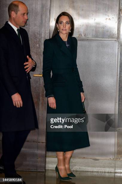 Prince William, Prince of Wales and Catherine, Princess of Wales visit Boston City Hall to start the countdown to The Earthshot Prize Awards Ceremony...
