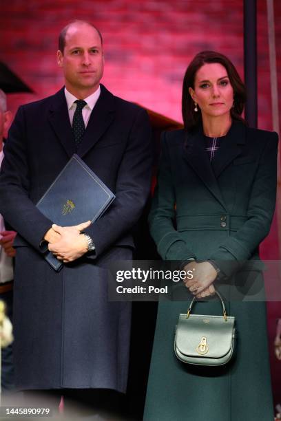 Prince William, Prince of Wales and Catherine, Princess of Wales visit Boston City Hall to start the countdown to The Earthshot Prize Awards Ceremony...