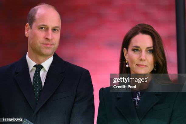 Prince William, Prince of Wales and Catherine, Princess of Wales visit Boston City Hall to start the countdown to The Earthshot Prize Awards Ceremony...