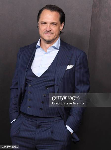 Ronnie Gene Blevins arrives at the Apple Original Films' "Emancipation" Los Angeles Premiere at Regency Village Theatre on November 30, 2022 in Los...