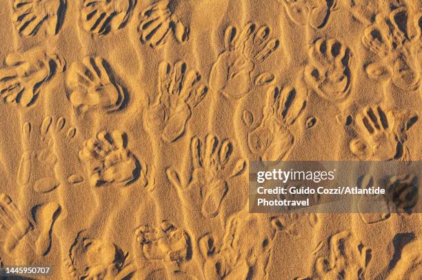 Hand Print In Sand Photos and Premium High Res Pictures - Getty Images
