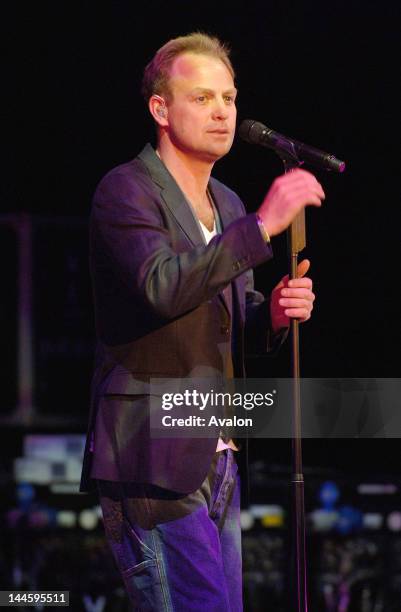 Jason Donovan performing live at the Brighton Dome as part of his UK tour.; 1st May 2007; Job:22216;