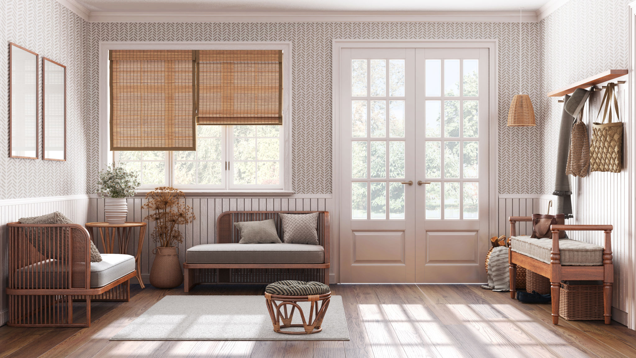traditional modern interior